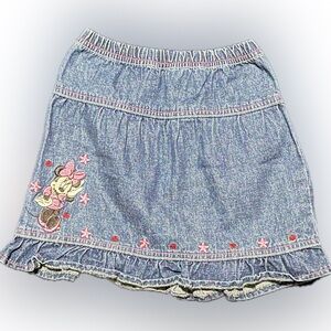 Baby Minnie Mouse Denim Skirt